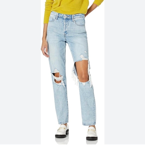 Blank NYC The Lexington Light Wash slim straight leg Size 25 - Picture 1 of 10